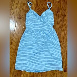 NWT Blue Floral Hollister Mini Dress XS